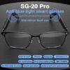 VIVACLOTHER Sport Bluetooth Audio Smart Glasses with Long Battery Life & Running & Commuting