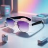 H13cba610d6b94f05a002731414a679fec.jpg_960x960q80.jpg VIVACLOTHER AI Translation Smart Glasses with Anti-Blue Light Lenses