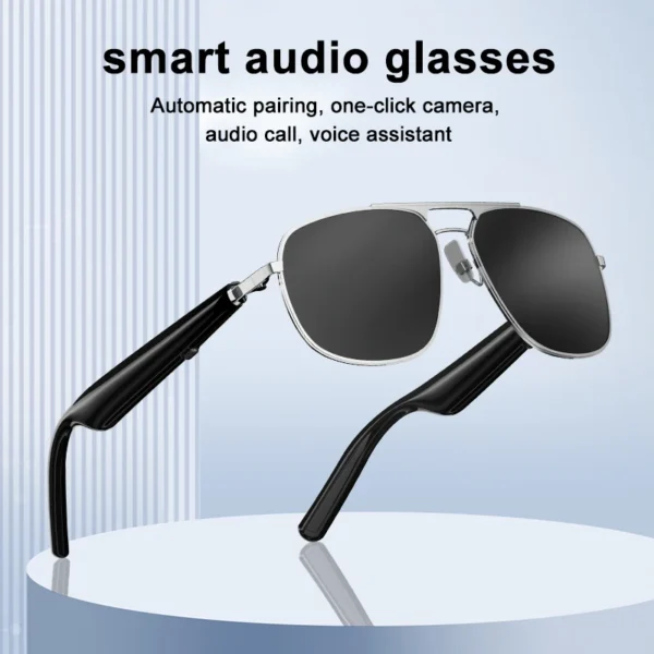 H1a5dfaa47cf8497ba7fc38812a2b7bd6m-1.webp VIVACLOTHER AI Camera Smart Glasses with Bluetooth Audio