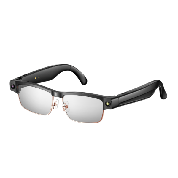 VIVACLOTHER 4K AI Camera Smart Glasses with Real-Time Translation & Voice Assistant