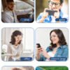 VIVACLOTHER Open-Ear Bluetooth Audio Smart Glasses