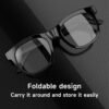 VIVACLOTHER Sport Bluetooth Audio Smart Glasses with Touch Control & Cycling Use