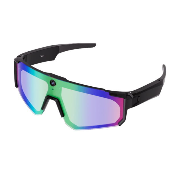 VIVACLOTHER 1200P AI Camera Smart Glasses with Anti-Blue Light Lenses & Voice Assistant