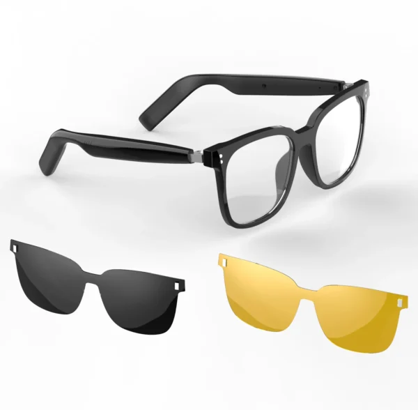 VIVACLOTHER Sport Bluetooth Audio Smart Glasses with Driving Use