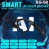 VIVACLOTHER AI Translation Smart Glasses with Touch Control & Voice Assistant