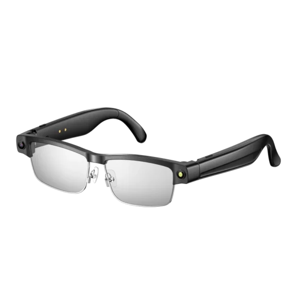 VIVACLOTHER 4K AI Camera Smart Glasses with Real-Time Translation & Voice Assistant