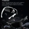 VIVACLOTHER 8MP AI Camera Smart Glasses with Real-Time Translation