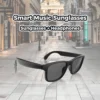 VIVACLOTHER Sport Bluetooth Audio Smart Glasses with Anti-Blue Light Lenses & Cycling Use