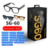 VIVACLOTHER AI Translation Smart Glasses with Touch Control & Voice Assistant