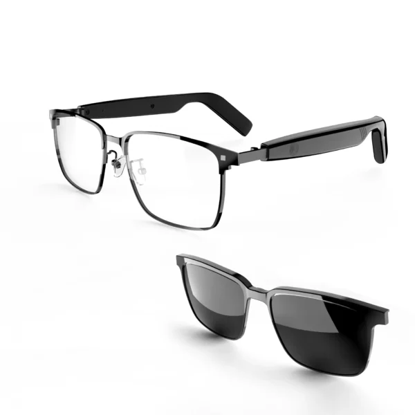 VIVACLOTHER Sport Bluetooth Audio Smart Sunglasses with Cycling Use