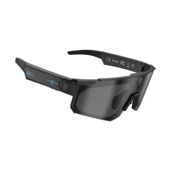 VIVACLOTHER AI Camera Smart Glasses with Real-Time Translation & Voice Assistant