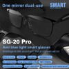 VIVACLOTHER Sport Bluetooth Audio Smart Glasses with Long Battery Life & Running & Commuting
