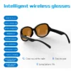 Hab87f27c80e84b998b9c850472343520l.webp VIVACLOTHER Sport Bluetooth Audio Smart Sunglasses with Navigation Support & Driving Use