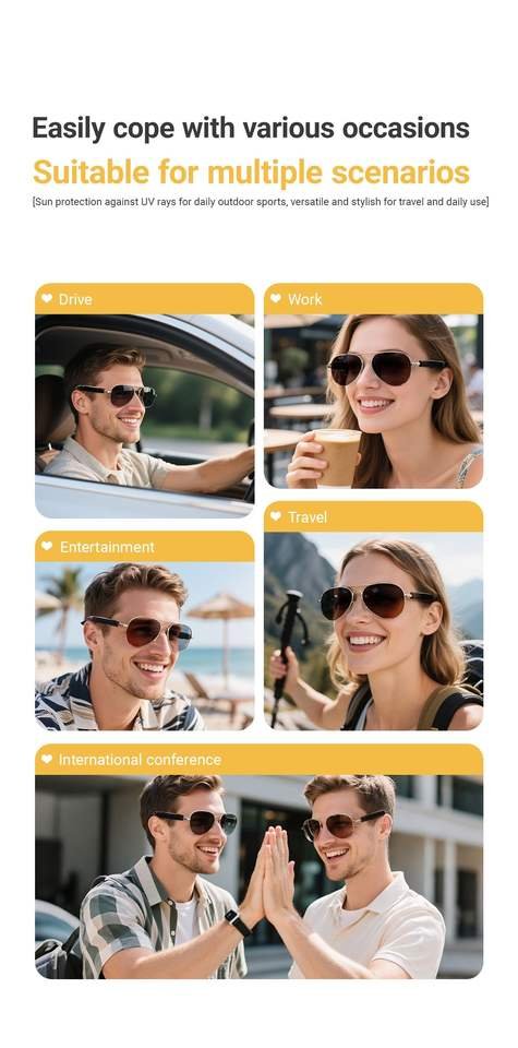Hb648256c96304a84bd0b4a74f6e5a37fy.jpg_960x960q80.jpg VIVACLOTHER AI Translation Smart Glasses with Anti-Blue Light Lenses