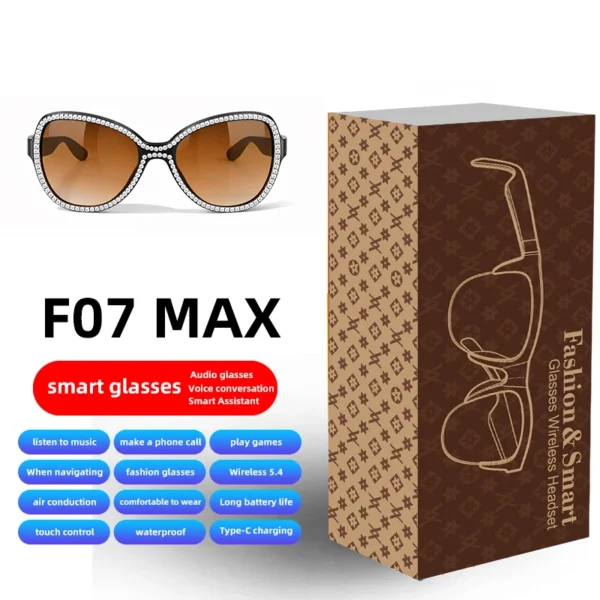 Hb68708cdcaa34c62a237269c773feb11G.webp VIVACLOTHER Sport Bluetooth Audio Smart Sunglasses with Navigation Support & Driving Use