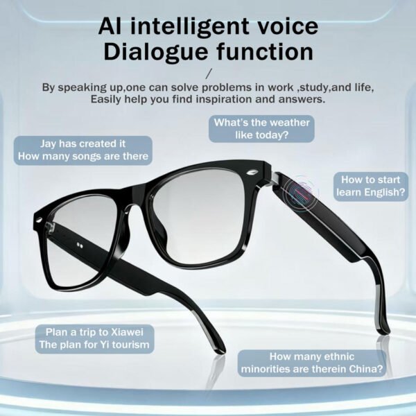 Hc90d6452486c46658c5d10283dcd5e575.jpg_960x960q80.jpg VIVACLOTHER Anti-Blue Light Bluetooth Audio Smart Glasses with Voice Assistant