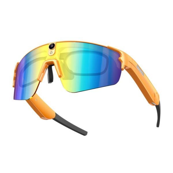 VIVACLOTHER 8MP AI Camera Smart Glasses with Real-Time Translation & Image Stabilization
