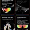 VIVACLOTHER 8MP AI Camera Smart Glasses with Real-Time Translation