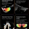 VIVACLOTHER 8MP AI Camera Smart Glasses with Real-Time Translation