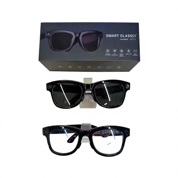 VIVACLOTHER 8MP AI Camera Smart Glasses with Real-Time Translation
