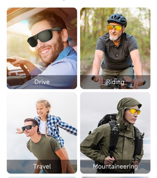 He9405d538ffa4572869c898e3bdf9714j-3.jpg_960x960q80-3.jpg VIVACLOTHER Sport Bluetooth Audio Smart Sunglasses with Voice Assistant