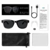 VIVACLOTHER 8MP AI Camera Smart Glasses with Real-Time Translation