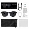 VIVACLOTHER 8MP AI Camera Smart Glasses with Real-Time Translation