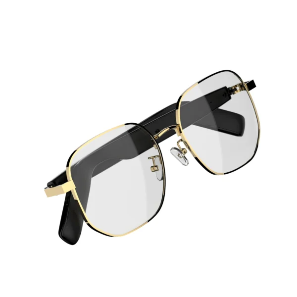 Hf95812ab8bc84763a6c20acdfe28a7e4N-2.webp VIVACLOTHER Anti-Blue Light Bluetooth Audio Smart Glasses with Stereo Audio & Lightweight Frame